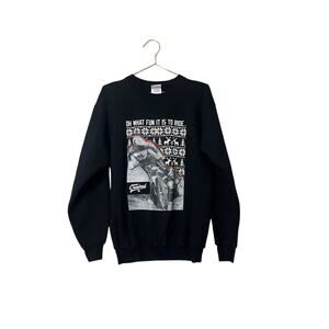 Christmas Motocross Bike Sweatshirt - Size Small